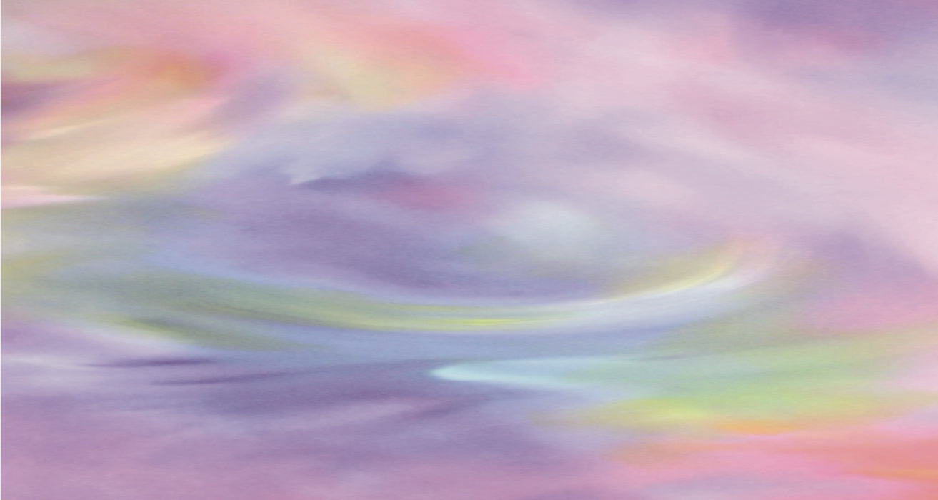 Rainbow Angel Printed Evenweave 28ct