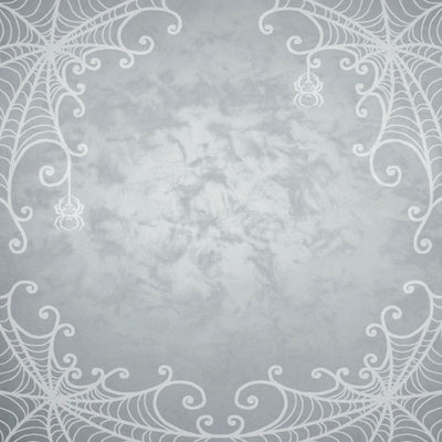 Spider Lace Grey Printed Evenweave 28ct