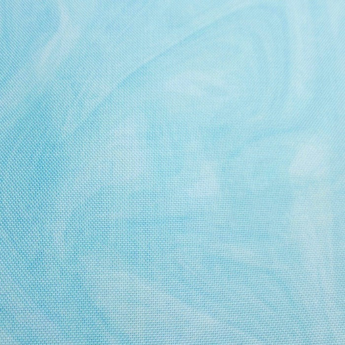 Turquoise Swirl Printed Aida 18ct